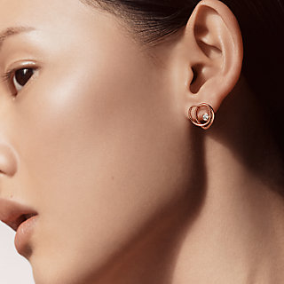 【希少商品】HERMES レディース ピアス Vertige Coeur Vertige Cœur earrings, very small model | Hermès Mainland China